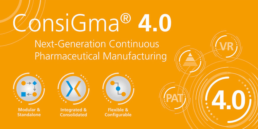 ConsiGma® 4.0 von GEA macht kontinuierliche Fertigungstechnologie für alle verfügbar